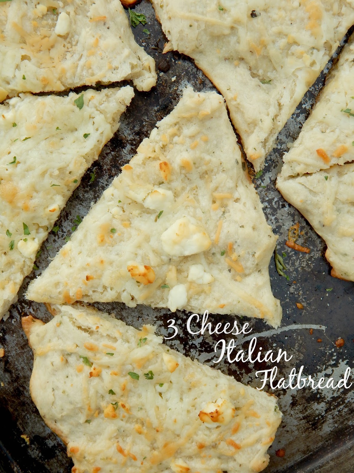 3 Cheese Italian Flatbread + Krusteaz Giveaway Ally's Sweet & Savory Eats