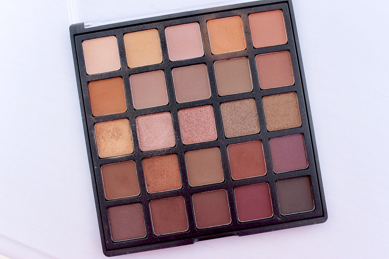 Morphe 25B Bronzed Mocha palette review Morphe 25B Bronzed Mocha palette review