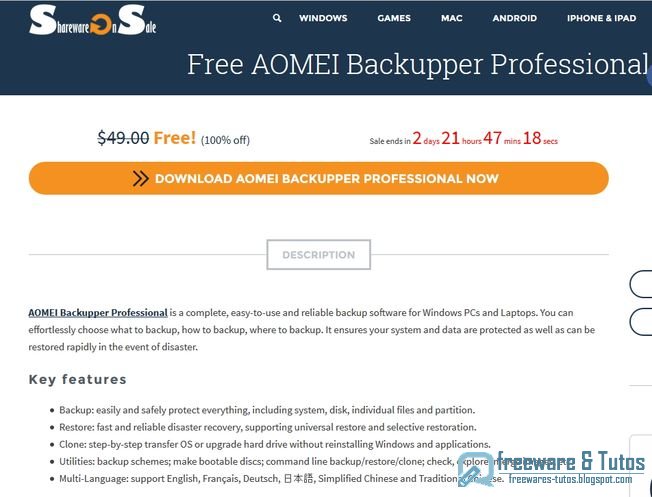 Aomei backupper professional coupon code