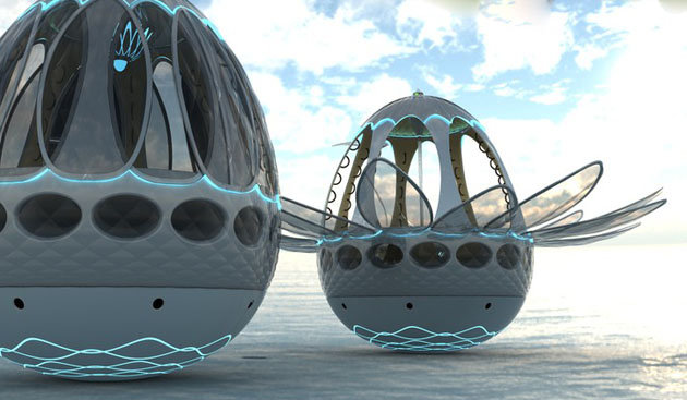 Cool FunPedia Floating Homes  Of The Future