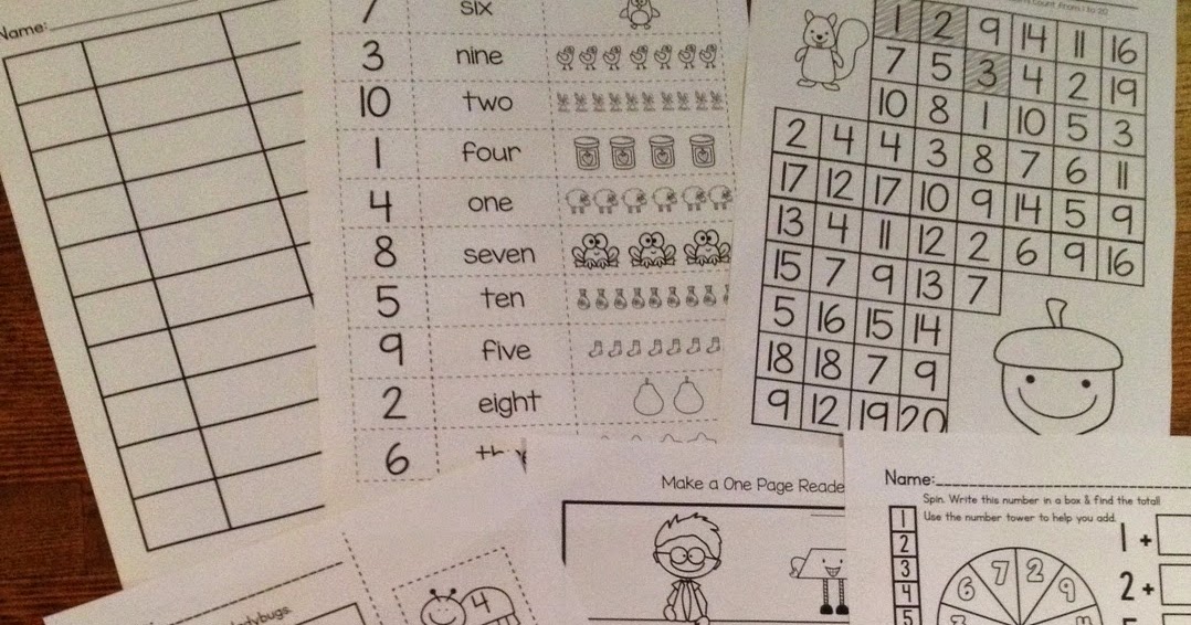 From the Pond: Worksheets