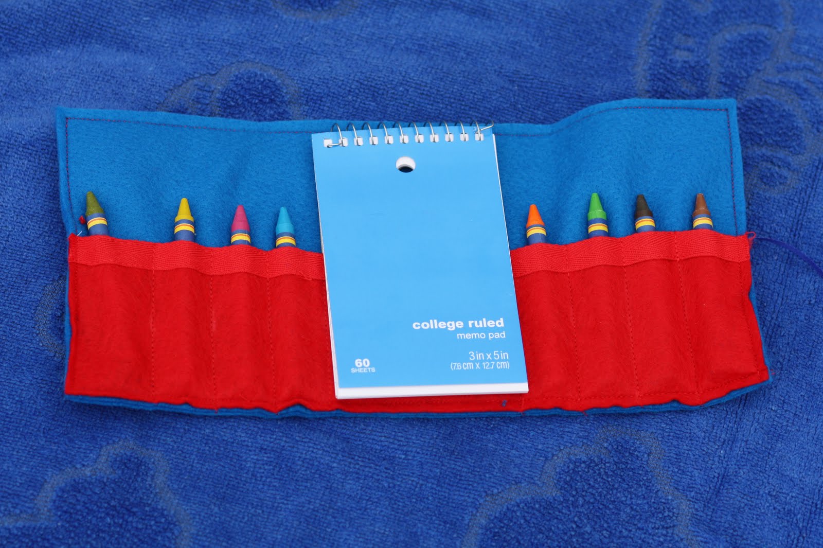 A Crafty Escape Felt Crayon Holder