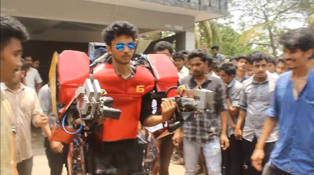 AMAZING! Bukan Hanya Tokoh FIksi, Iron Man `Asli` Beraksi Di India
