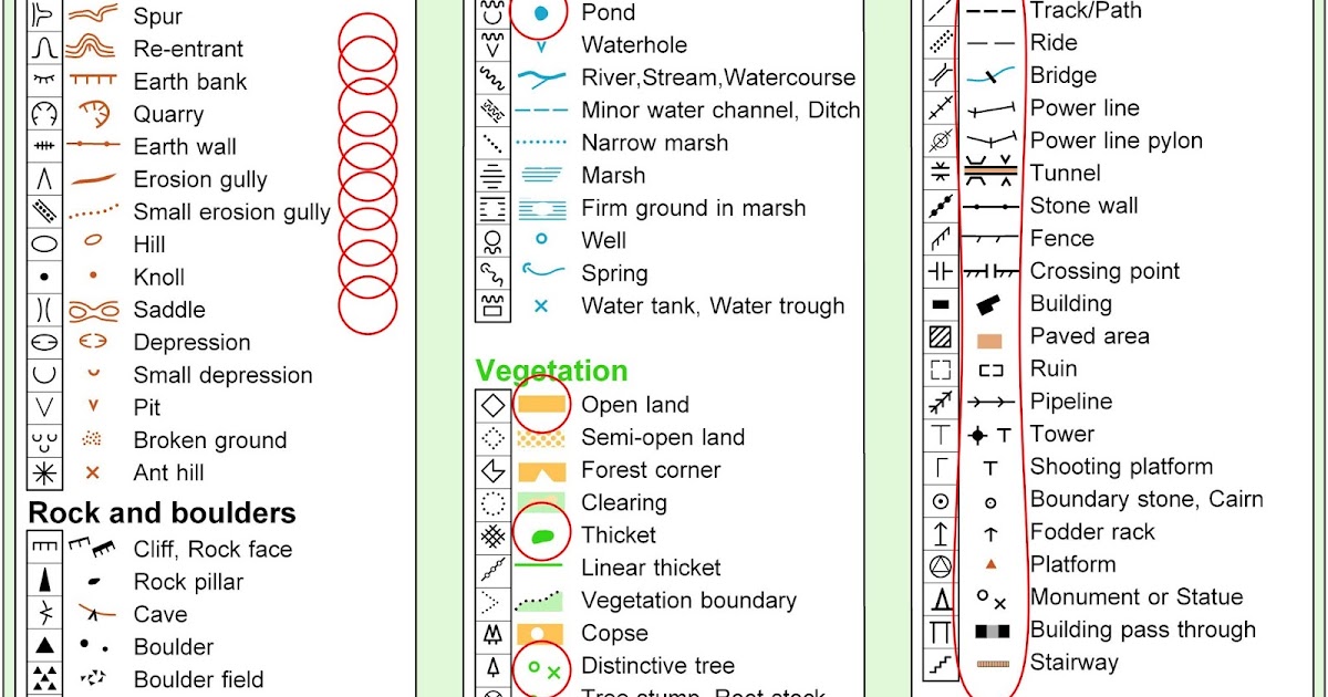 Studio Practise: Map Symbols - Research