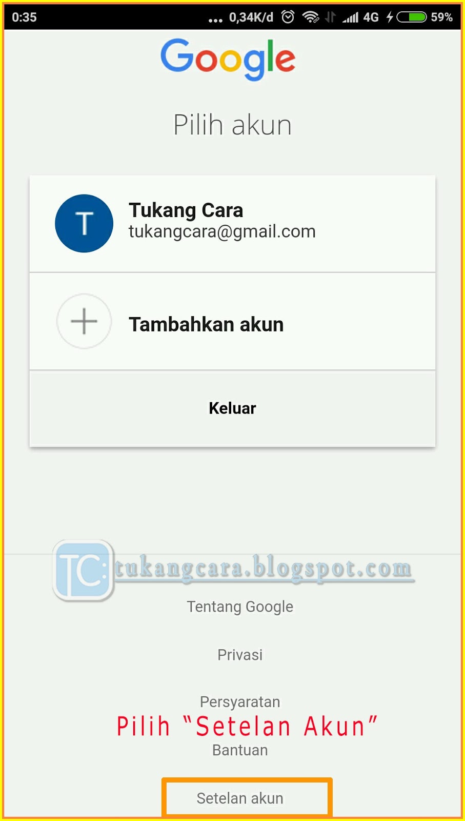 Ganti Sandi Gmail Lewat HP - Cara Ganti Kata Sandi Akun Gmail