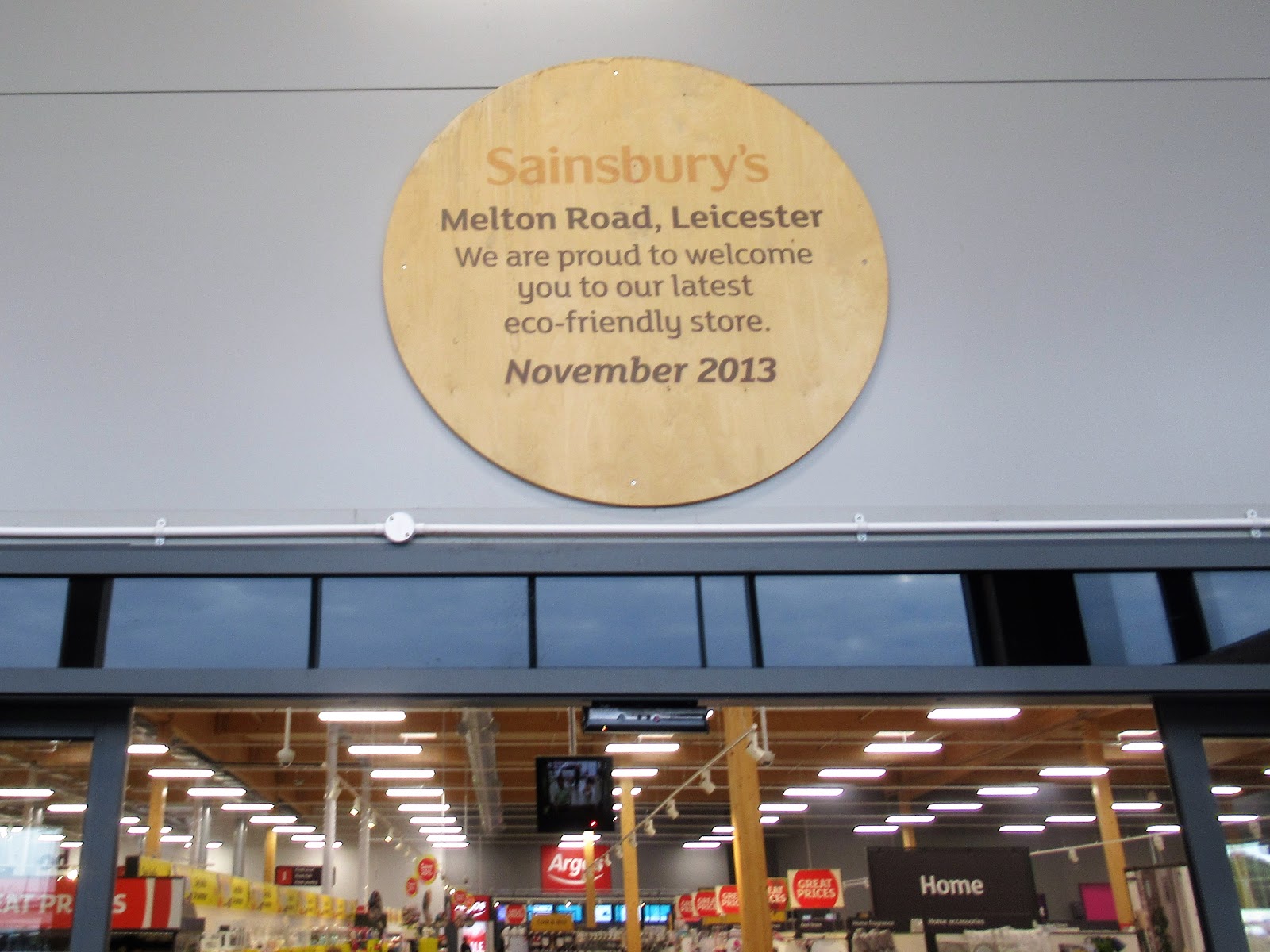 Martin Brookes Oakham Sainsbury's and Argos Melton Road Leicester