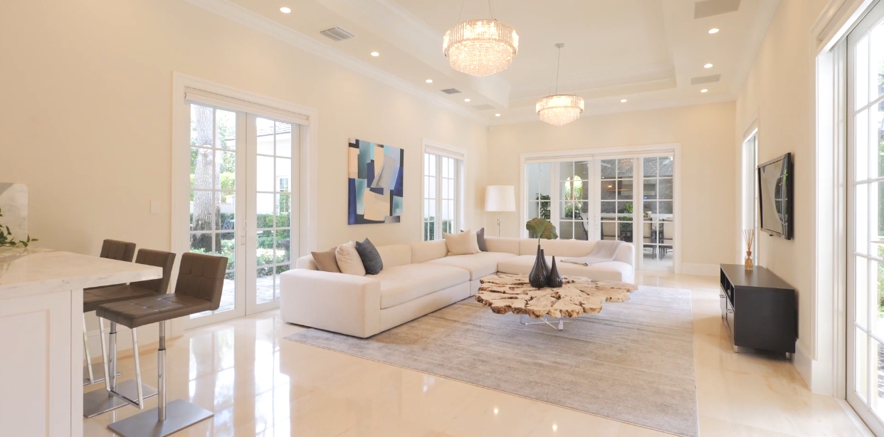 49 Interior Design Photos vs. 10915 SW 62nd Ave, Pinecrest, FL Luxury Mansion Tour
