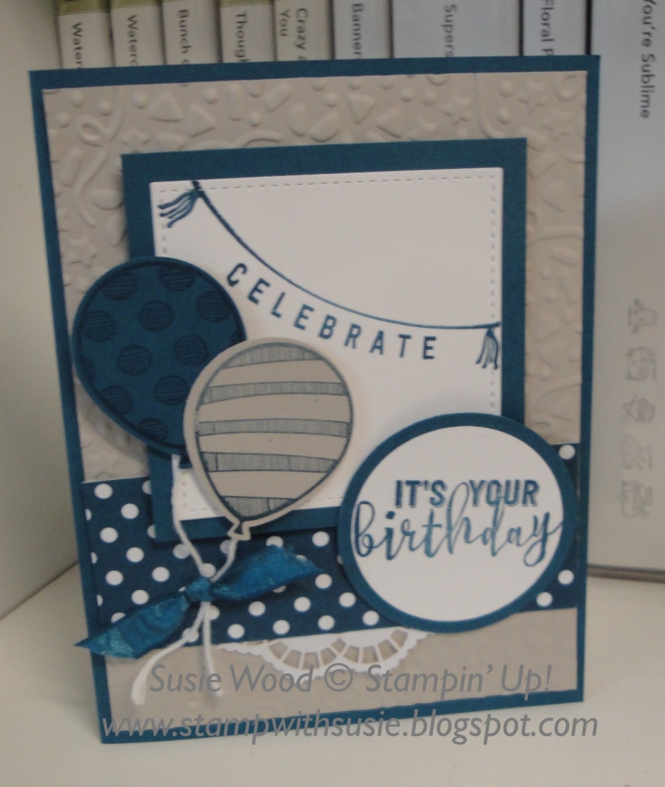 Stamp with Susie: An 'Any Occasions' birthday card!