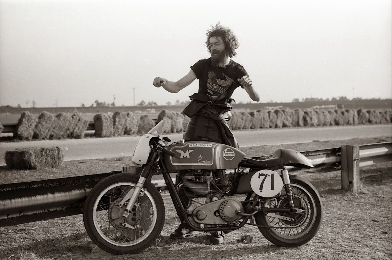 Clasp Garage Dave Roper, the only American ever to take a win at the