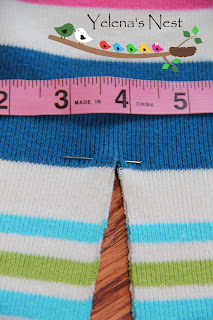 Yelena's Nest: Upcycle | Sweater to Newborn Pants