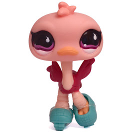 Littlest Pet Shop 3-pack Scenery Ostrich (#851) Pet