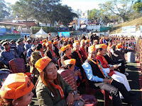 photos of India Prime Minister Narendra Modi in Mizoram