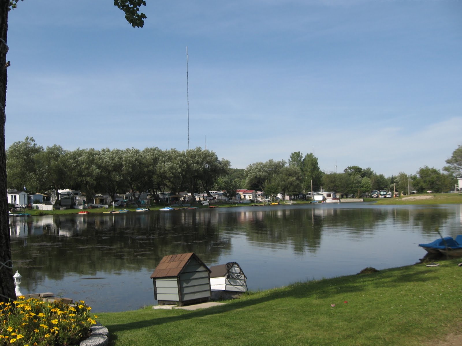 avventura al quebec Journée au camping du Lac Morin
