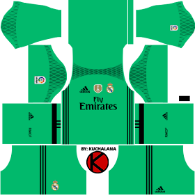 Real Madrid Kits 2016/2017 - Dream League Soccer 2017