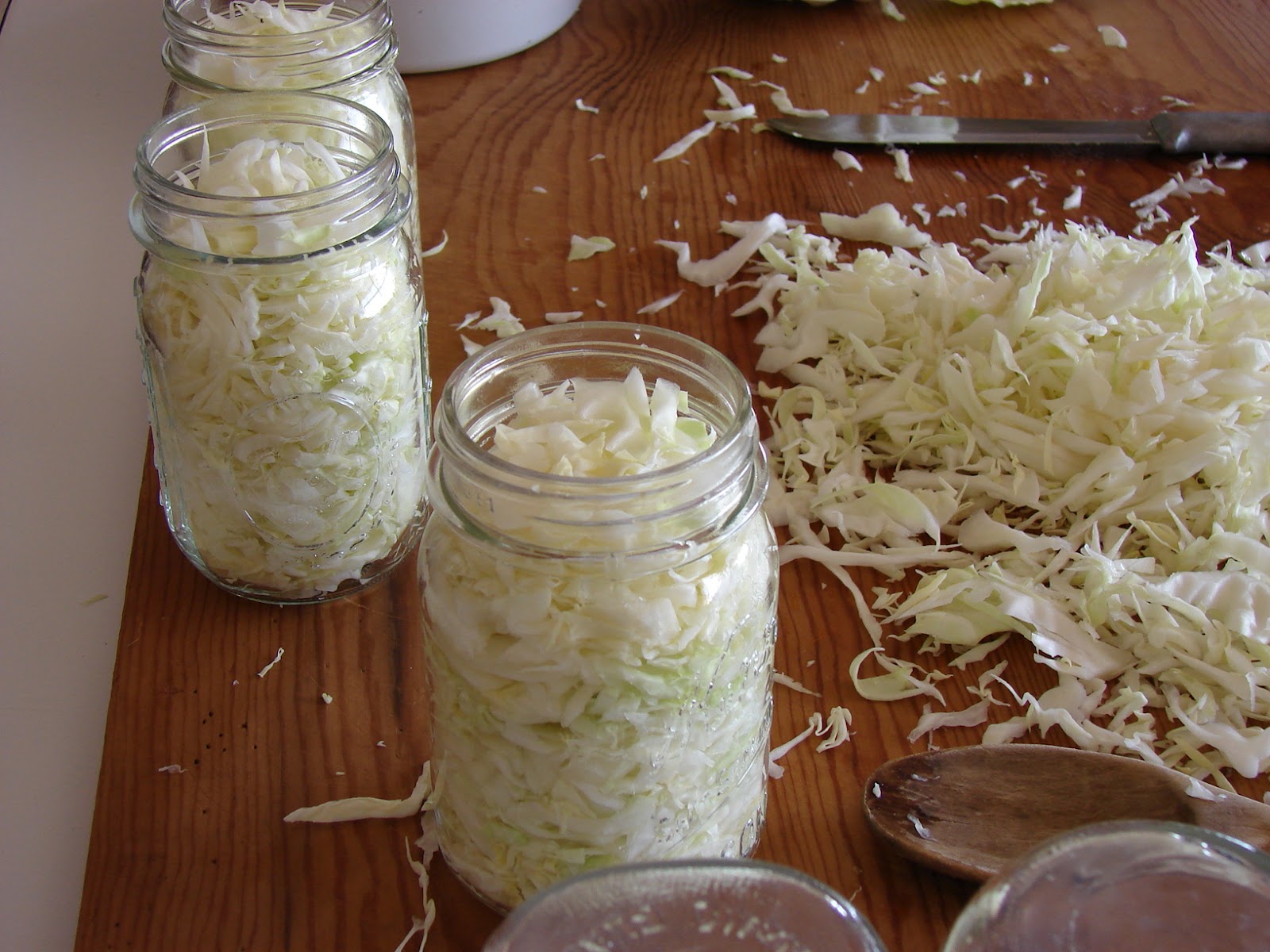 THE COUNTRY FARM HOME: Easy Sauerkraut In A Jar