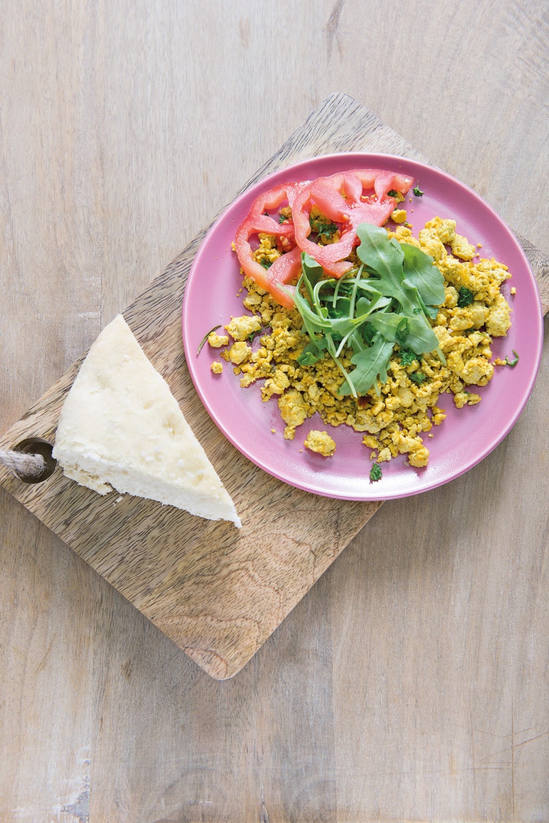 The Veggie Snack Shack Tofu scramble