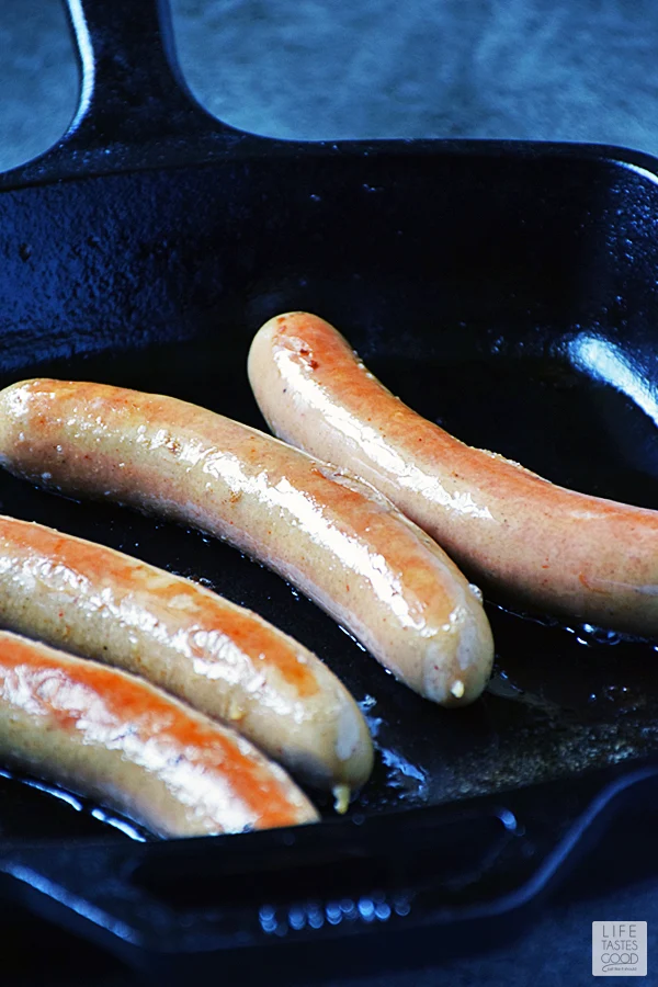 Grilled Hot Dogs (how to grill hot dogs) - The Wooden Skillet