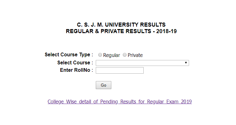 CSJM Kanpur University Result 2019 MCOM 1st 2nd 3rd Year Results CSJM Kanpur University Result 2019 MCOM 1st 2nd 3rd Year Results