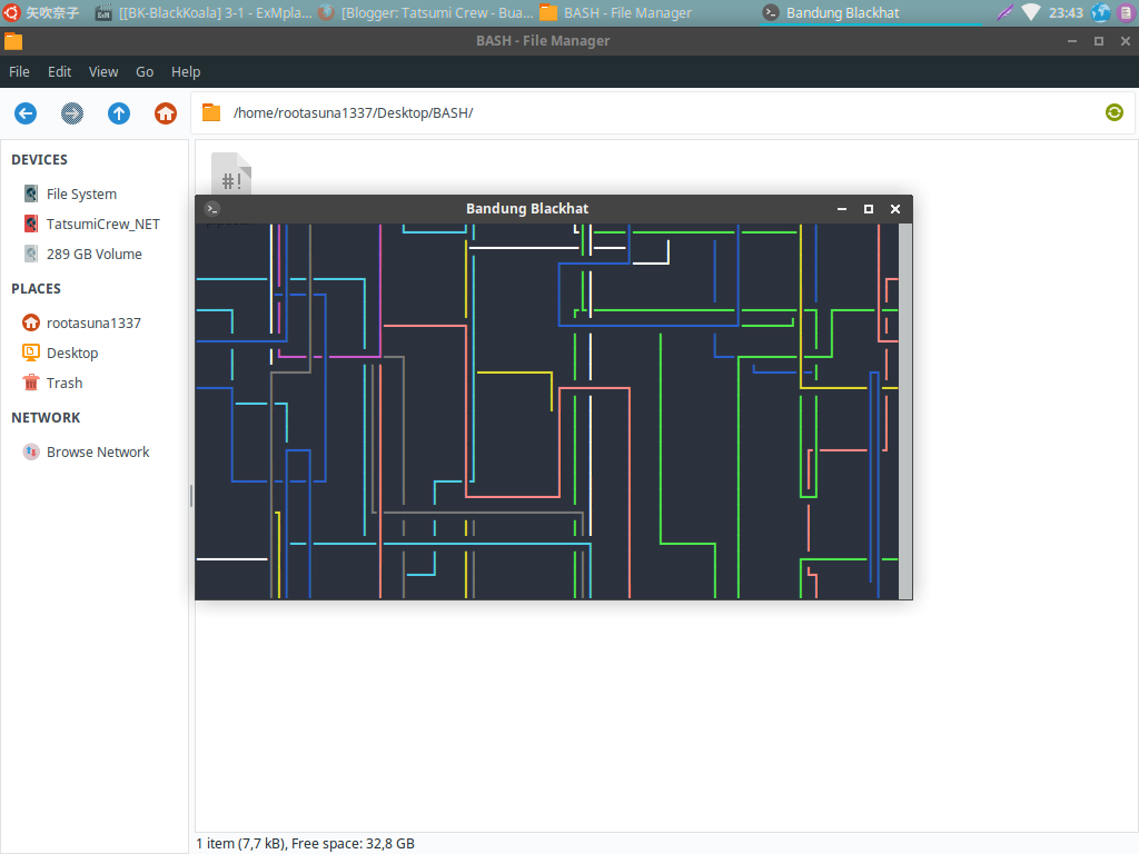 Membuat Terminal Keren Dengan Animated pipes terminal screensaver