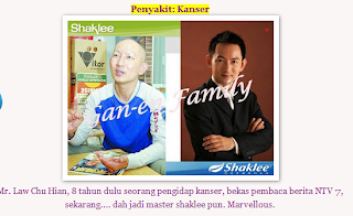 Testimoni Vivix Shaklee