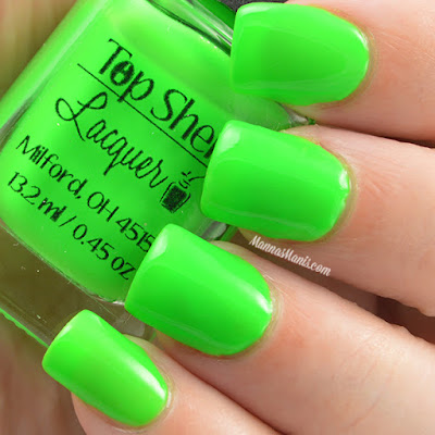 Top Shelf Lacquer Appletini swatches