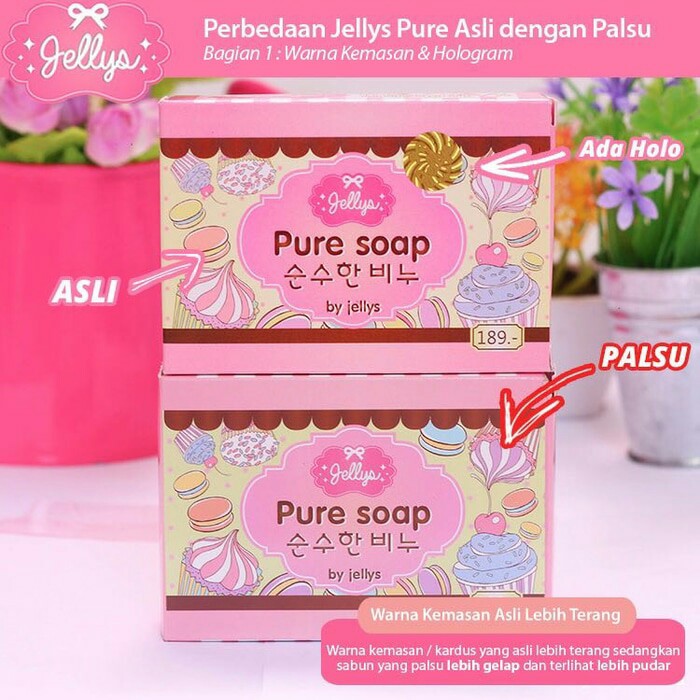M'J SHOP JELLY PURE SOAP