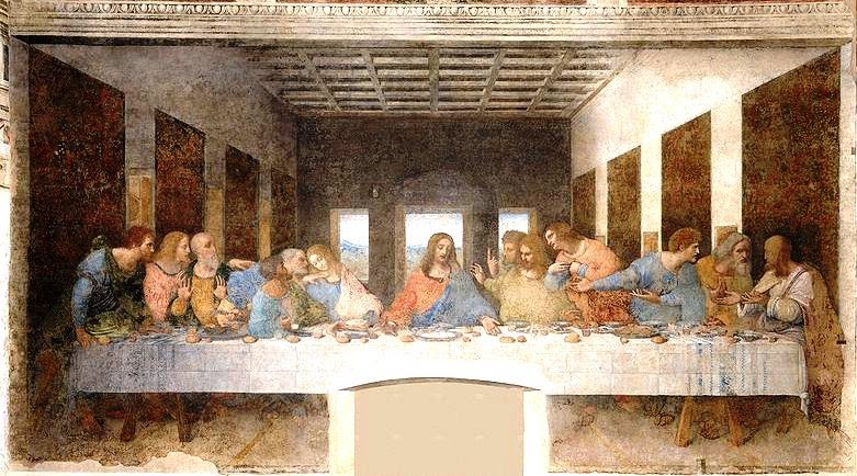 Karya Seni Lukisan Leonardo Da Vinci  The Last Supper 
