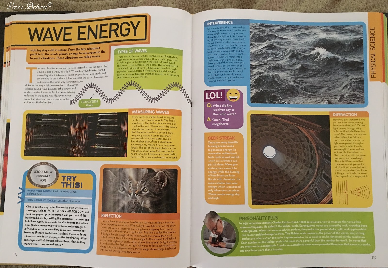 Chat with Vera Science Encyclopedia Atom Smashing, Food Chemistry