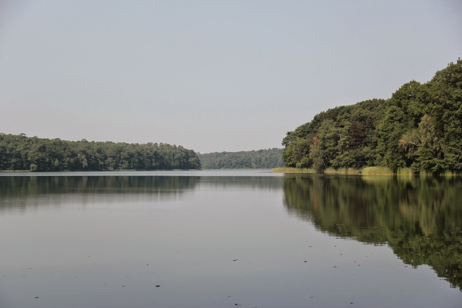 wielkopolskie impresje Jezioro Góreckie i ruiny zameczku Klaudyny