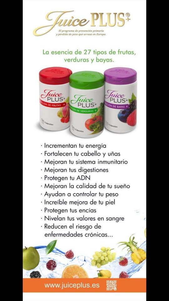 SALUD Y BELLEZA CON PRODUCTOS NATURALES ¿QUÉ PAPEL JUEGA JUICE PLUS
