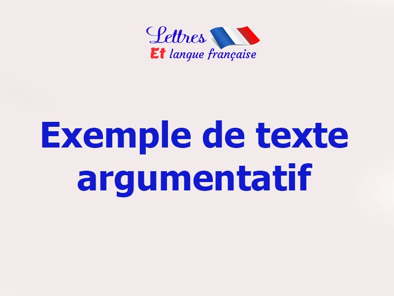 exemple de texte argumentatif sur le voyage