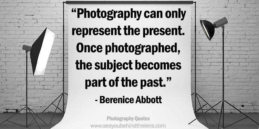 Top 20 Photography Quotes from DVP: #19 from Berenice Abbott
