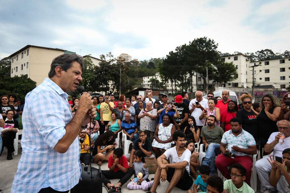 Se dirigente do PT errou e há provas, tem de ir para cadeia, diz Haddad