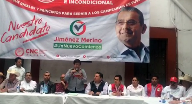 La Confederación Nacional Campesina respalda a Jiménez Merino
