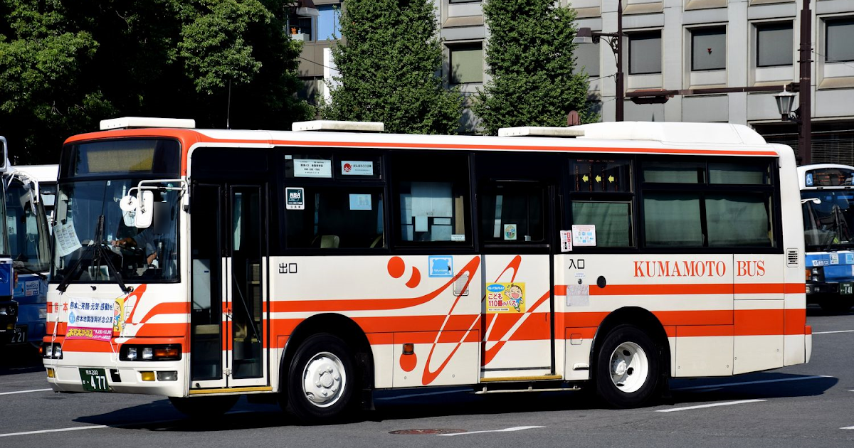 熊本バス 中型移籍車