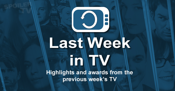 Last Week in TV - June 29 - July 6 - Reviews and Episode Awards