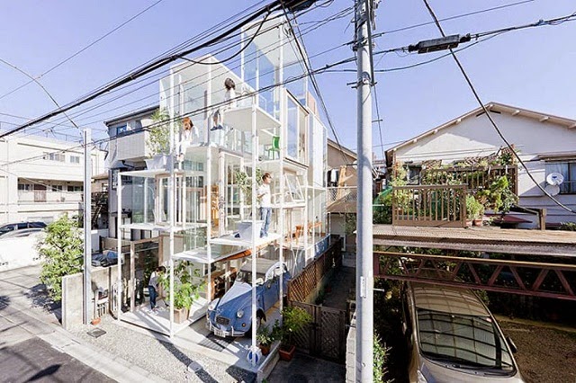 Transparent House Design in Japan