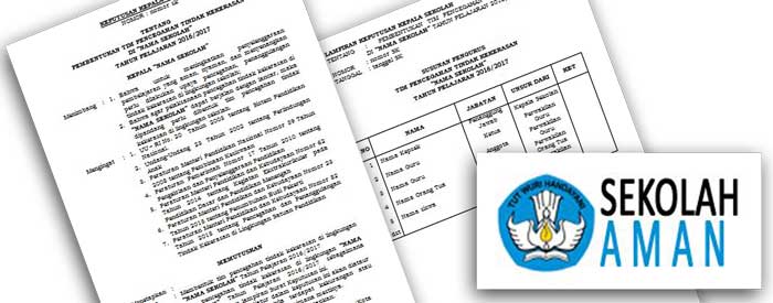Contoh SK Kepala Sekolah Tentang Pembentukan Tim Pencegahan Tindak Kekerasan di Lingkungan Sekolah Contoh SK Kepala Sekolah Tentang Pembentukan Tim Pencegahan Tindak Kekerasan di Lingkungan Sekolah