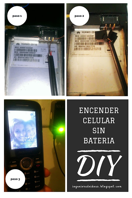 Encender Celular Sin Batería Encender Celular Sin Batería
