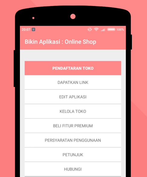 Bikin Aplikasi Online Shop di Android Dalam 1 Menit 
