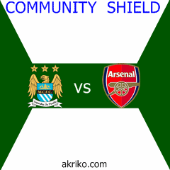 Community Shield Manchester City vs Arsenal