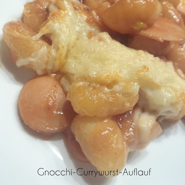 [Food] Gnocchi-Currywurst-Auflauf