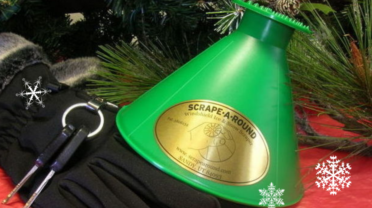 An Apel a Day World's Best Ice Scraper!