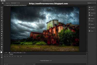 Adobe Photoshop CS6 Extended Screenshots