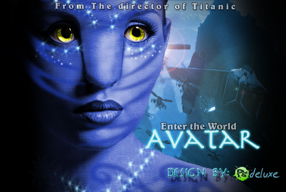 How to Create Avatar Movie Poster in Photoshop ~ Tutorials All