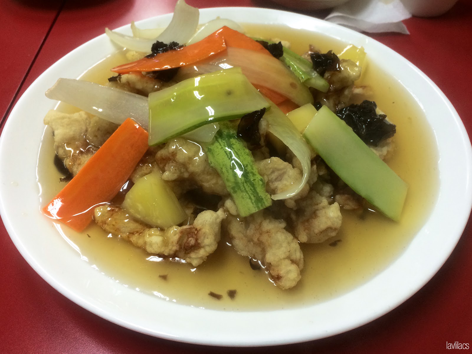 Seoul, Korea - Summer Study Abroad 2014 - Yeonhuidong 연희동- Five Spice Mandoo 五香만두 - Tangsooyook 탕수육