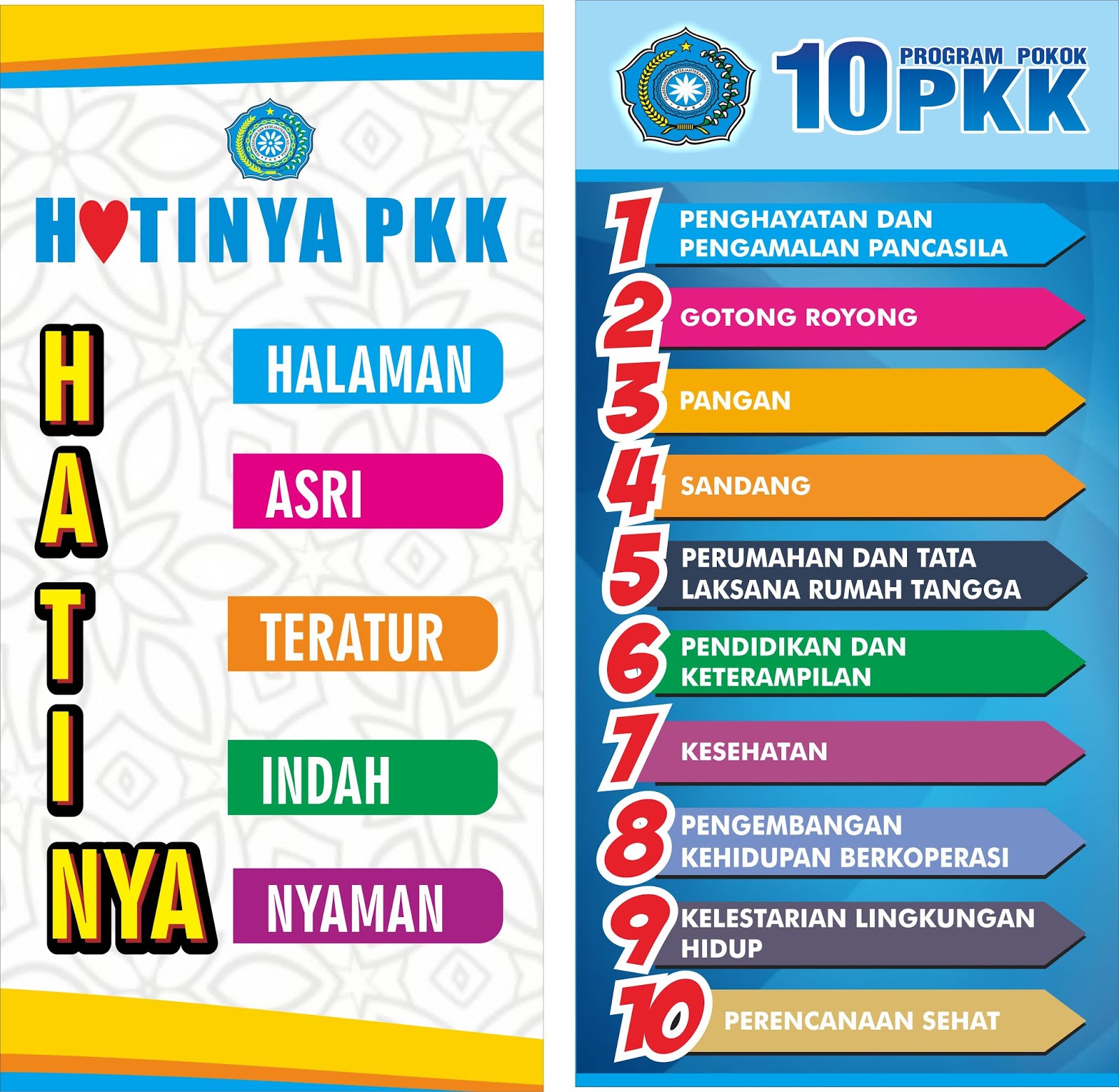 Download 10 Program Pokok PKK Vektor (.cdr) Download 10 Program Pokok PKK Vektor (.cdr)