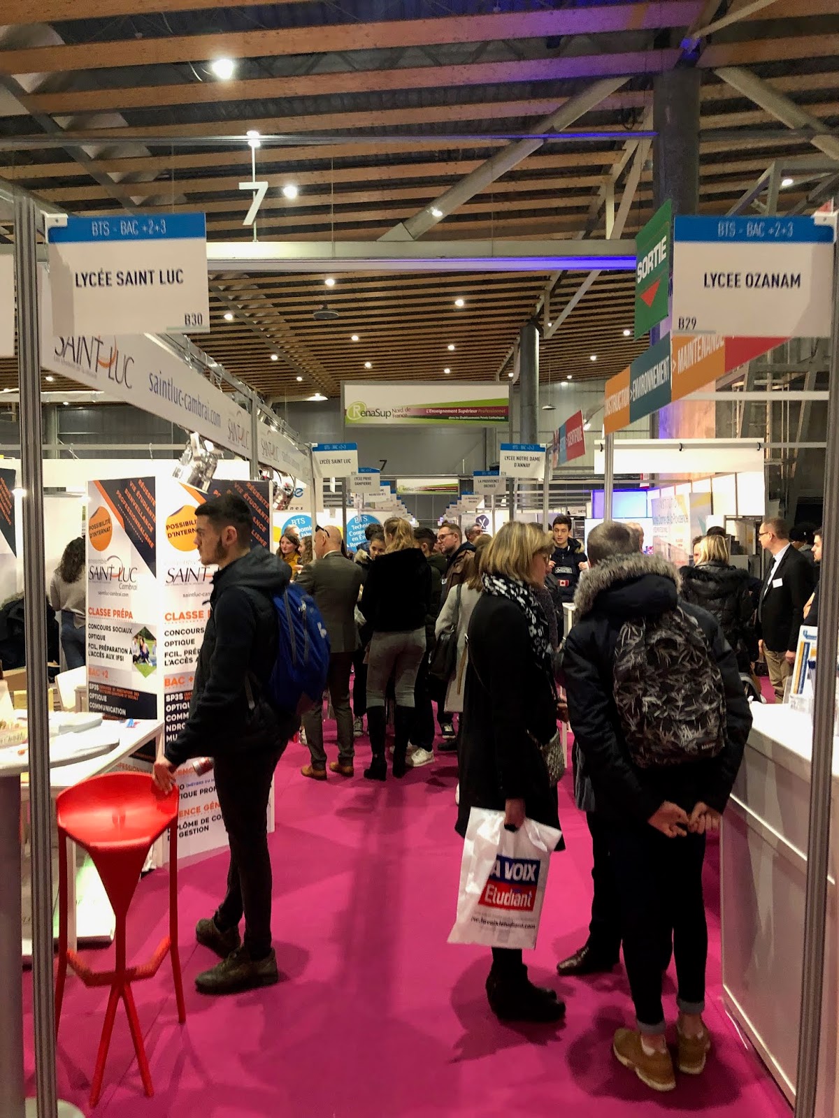 RENASUP Nord de France Salon de l'étudiant de Lille la force de
