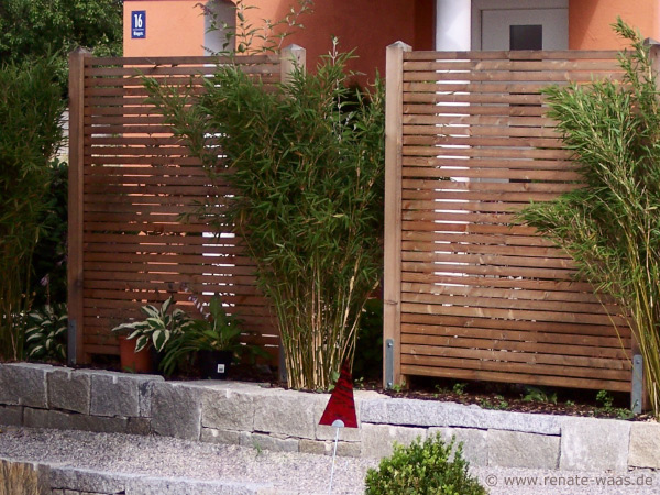 terrasse sichtschutz selber bauen - Sichtschutz für Garten selber bauen Holz Glas oder Metal