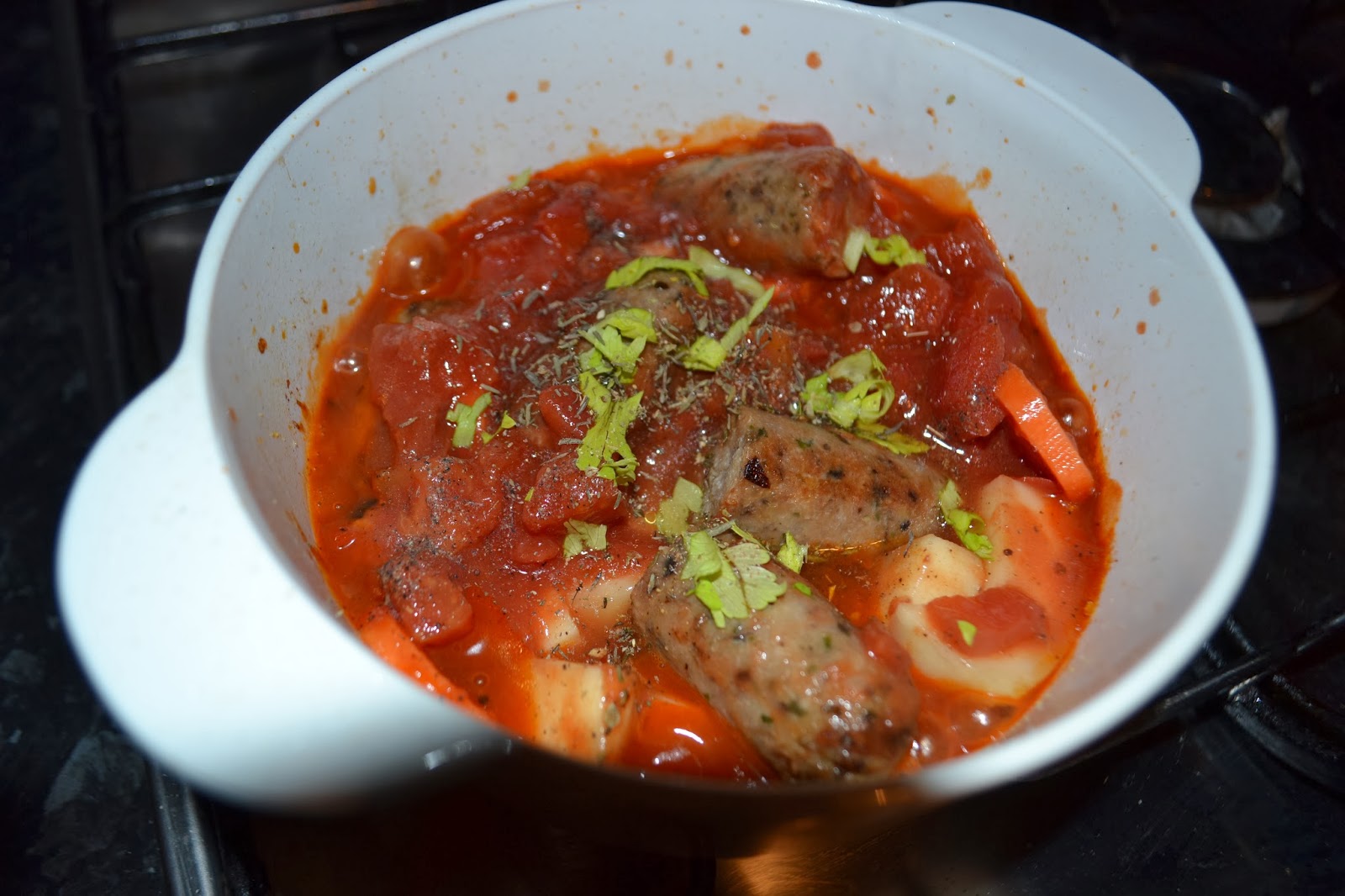 Homemade food ideas for Toddlers and young children Sausage Casserole